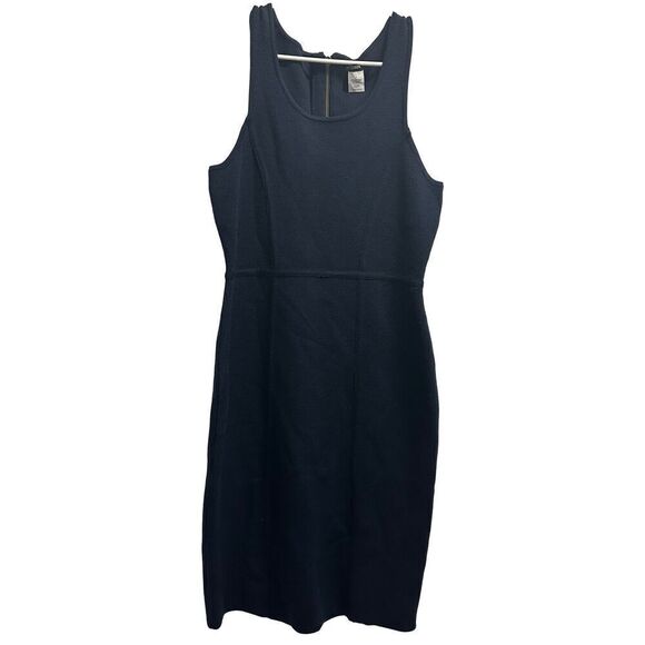 Women’s Navy Blue J. crew Merino Wool Blend Dress Sz.6 - Picture 1 of 3